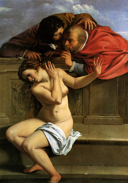 'Susana y los viejos', Artemisia Gentileschi (1610). 