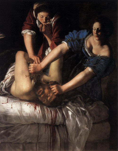 'Judith decapitando a Holofernes' (1612-13)