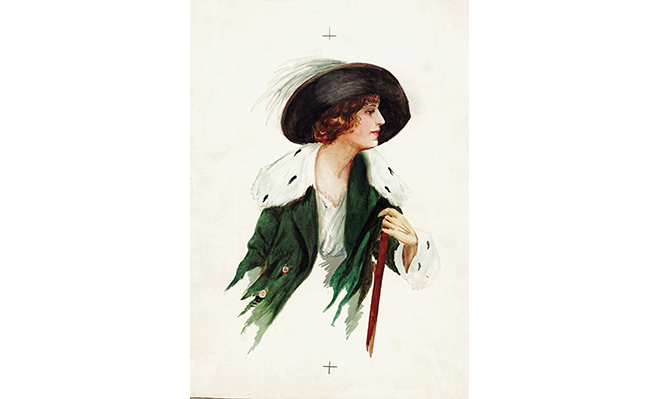  ‘Mirando a lo lejos’ (1918), de María Nueve-Iglesias.