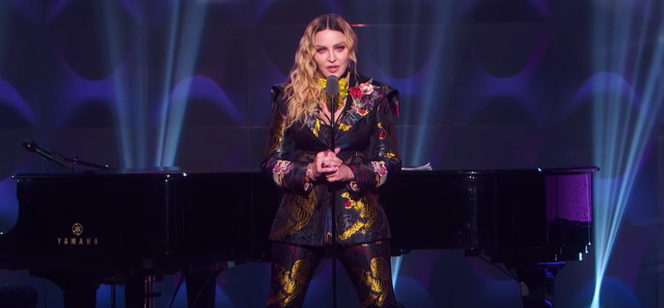 Las mejores frases del inspirador discurso de Madonna