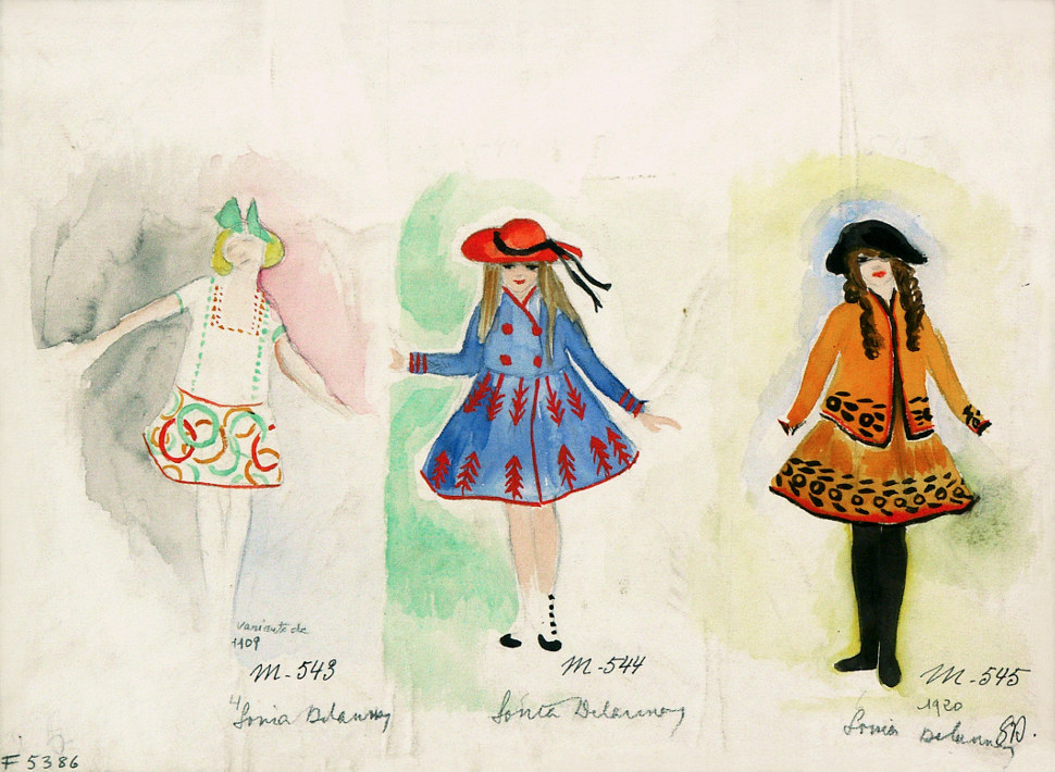 Tres vestidos para niños (1920) 