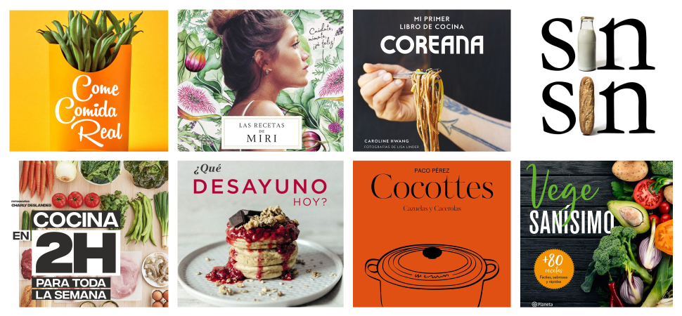 Ocho libros que te darán nuevas ideas en la cocina