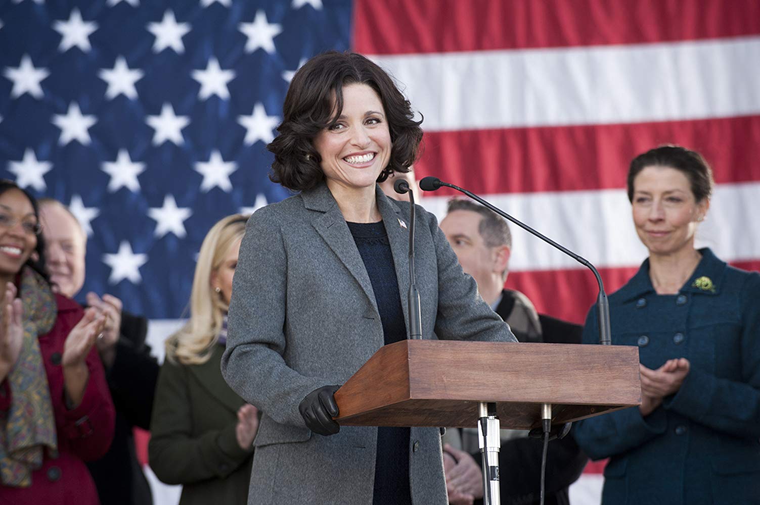 Julia Louis-Dreyfus en 'Veep'. Julia Louis-Dreyfus en 'Veep'.