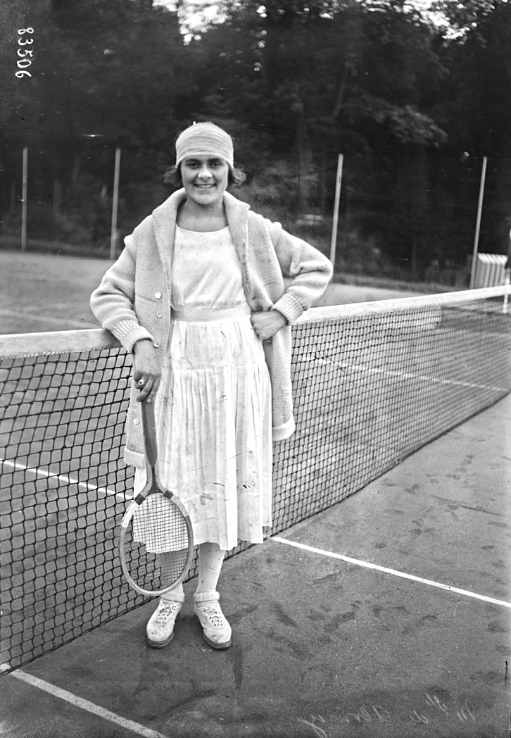 Lilí Álvarez, en 1923. Foto: Wikimedia Commons.