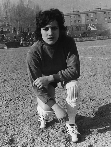 Conchi Amancio, en los setenta. Foto: Wikimedia Commons.