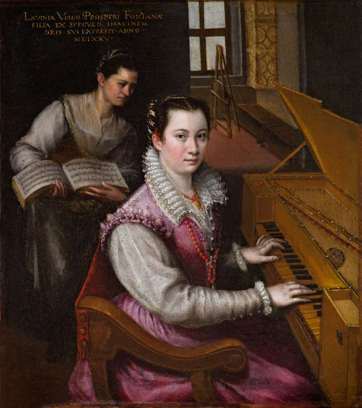 Autorretrato de Lavinia Fontana (1577).