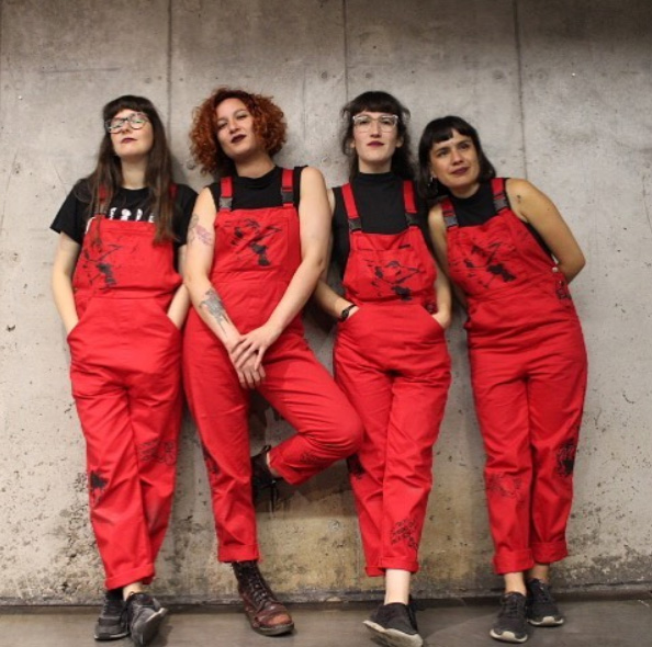 Ellas son las integrantes del colectivo Lastesis, iniciador de las protestas. Ellas son las integrantes del colectivo Lastesis, iniciador de las protestas.