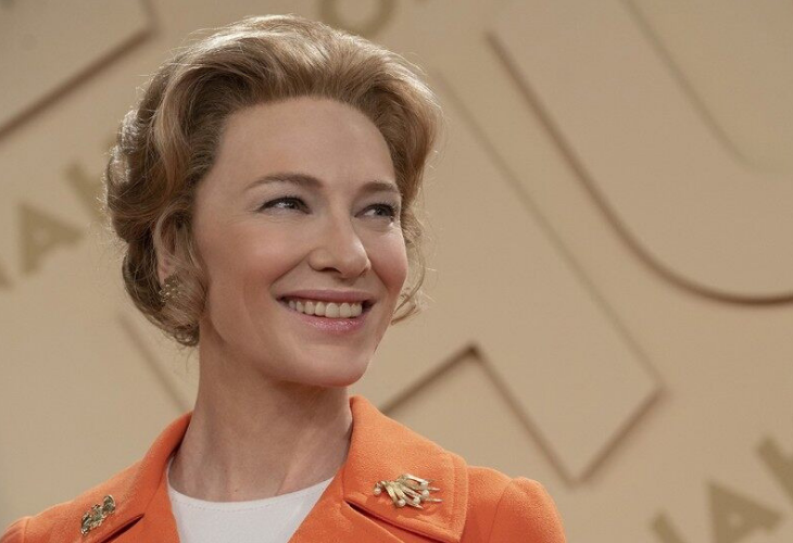 Cate Blanchett encarna a Phyllis Schlafly. Cate Blanchett encarna a Phyllis Schlafly.
