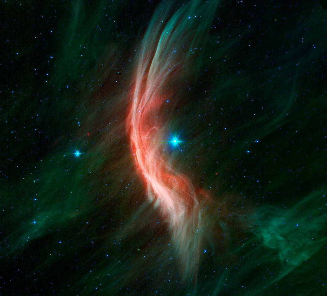 La estrella gigante Zeta Ophiuchi.