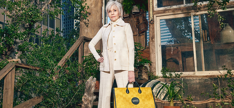 Jane Fonda lleva su compromiso medioambiental a la moda