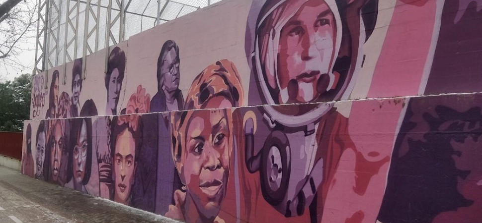 El mural feminista de Madrid finalmente se queda