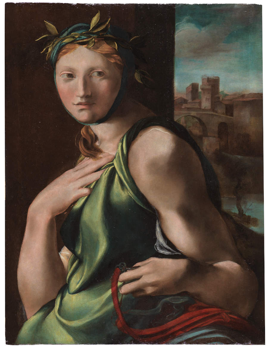 'Alegoría de la Templanza'. Alonso Berruguete (h. 1480-1561) Óleo sobre tabla 1513-16 Madrid, Museo Nacional del Prado. 'Alegoría de la Templanza'. Alonso Berruguete (h. 1480-1561) Óleo sobre tabla 1513-16 Madrid, Museo Nacional del Prado.
