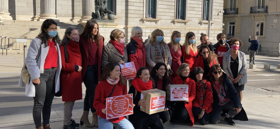 La pobreza menstrual llega al Congreso