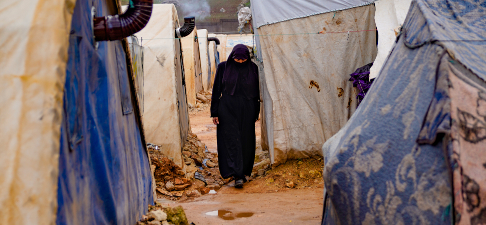 La vida en los ‘campamentos de viudas’ de Siria