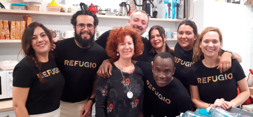El restaurante que ayuda a las personas refugiadas a volver a empezar