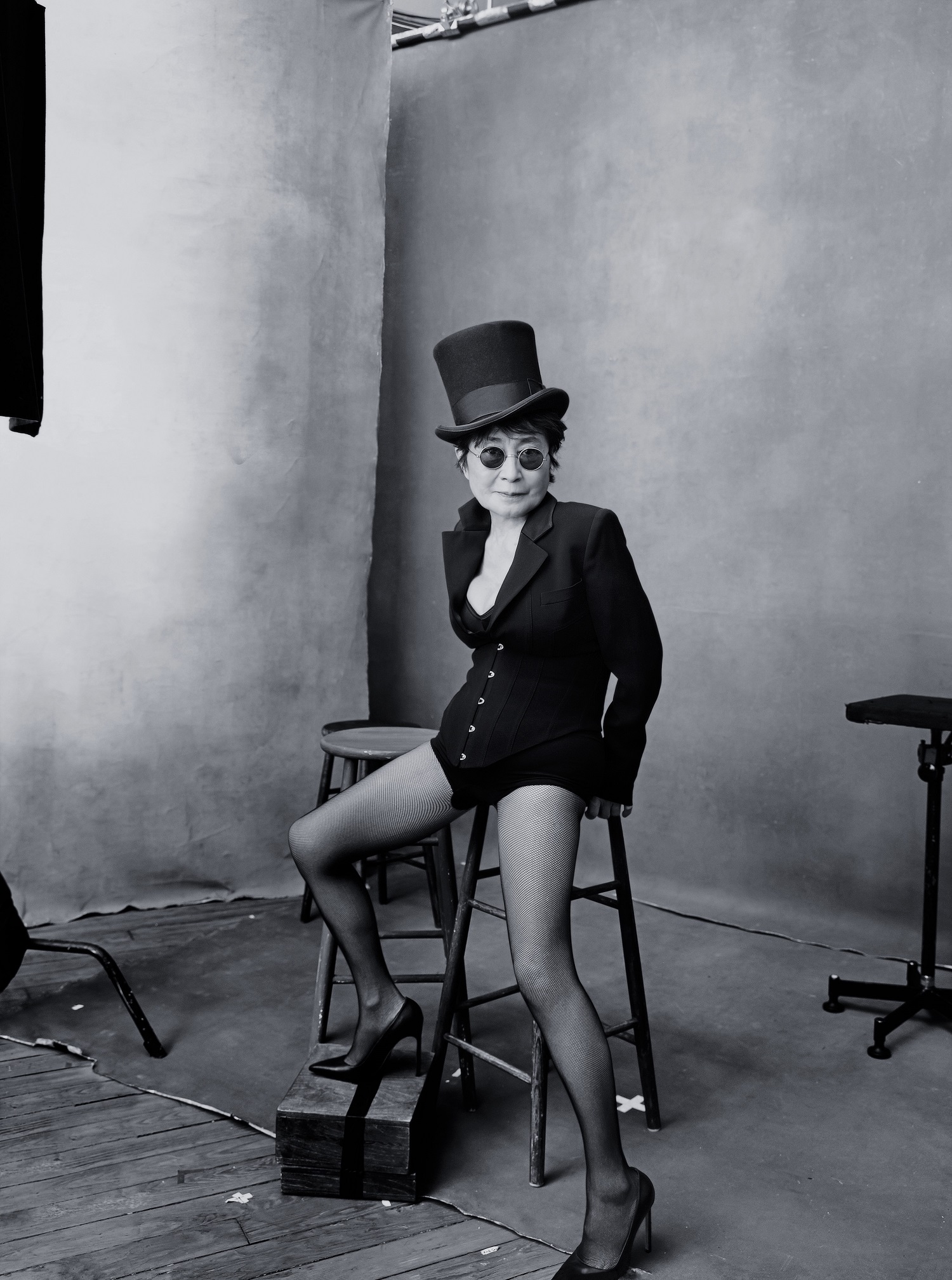 Yoko Ono fotografiada por Annie Leibovitz (2016)