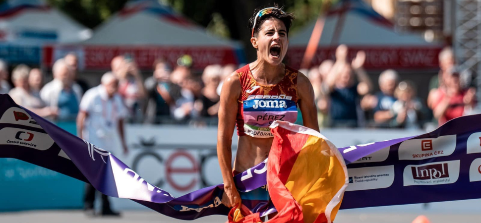 María Pérez bate el récord del mundo de los 35 km marcha