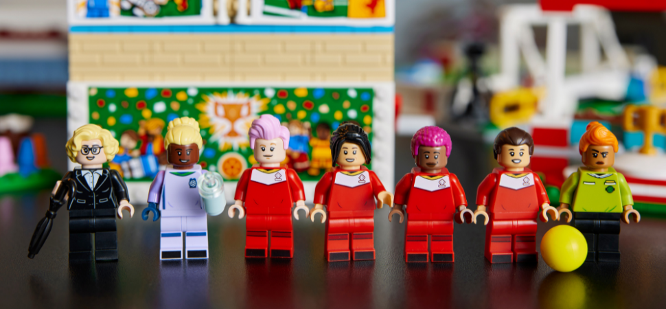 Algunas de las mayores estrellas del fútbol femenino se convierten en figuras de Lego