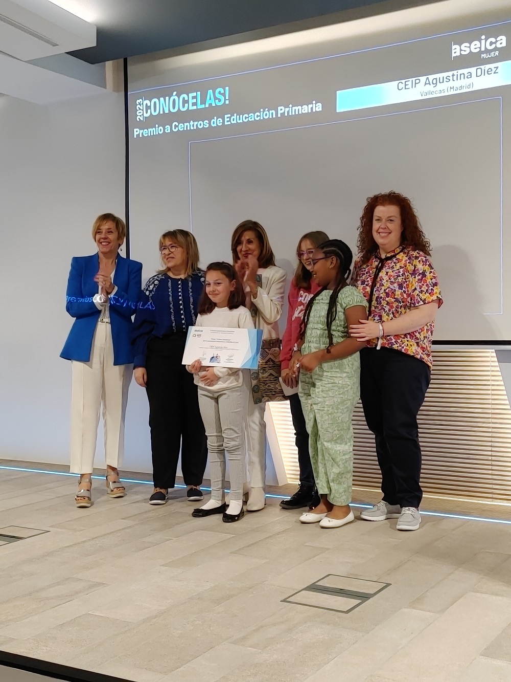 El CEIP Agustina Diez fue uno de los centros premiados. El CEIP Agustina Diez fue uno de los centros premiados.