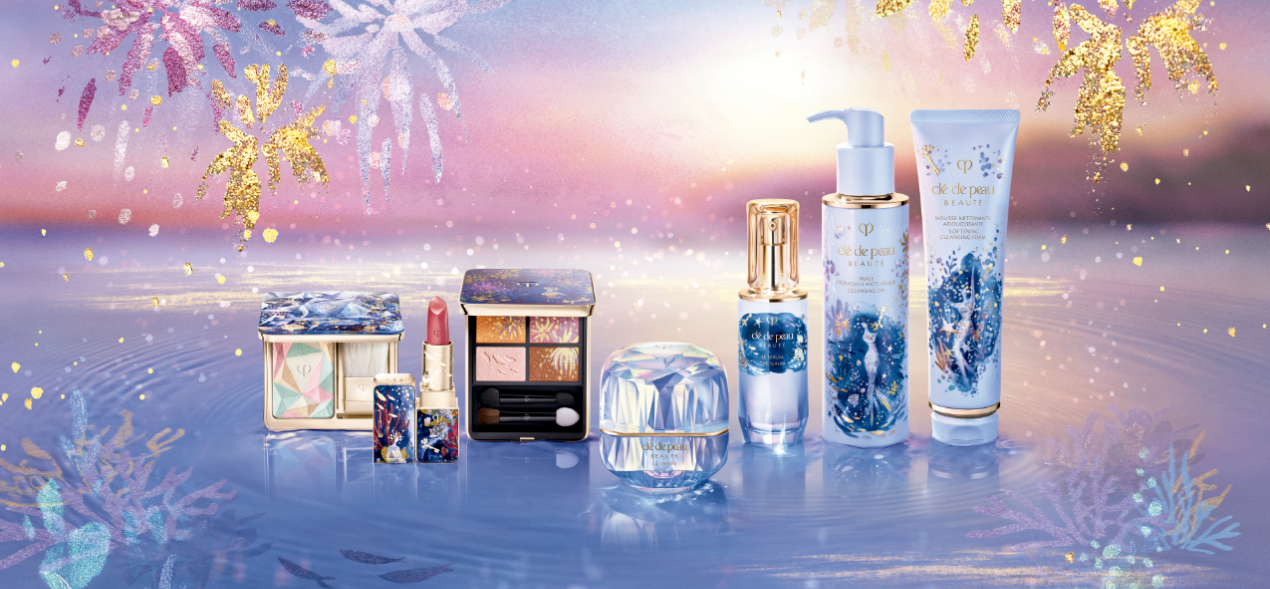 La magia del mundo submarino inspira la preciosa colección navideña de Clé de Peau Beauté