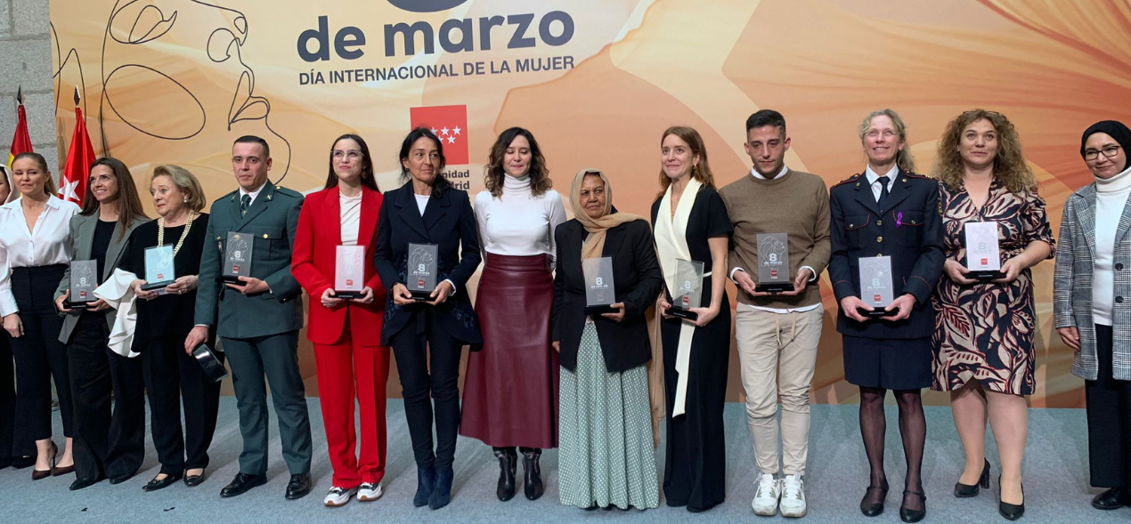 La Comunidad de Madrid reconoce por el 8M el talento y compromiso de diez mujeres y hombres