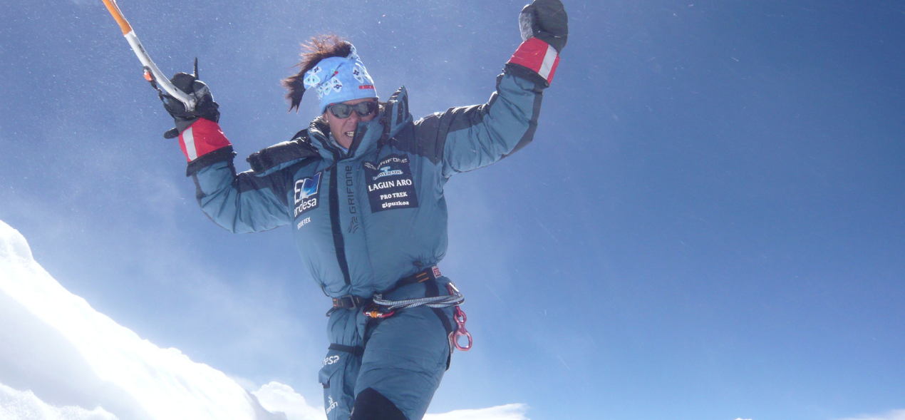 Edurne Pasaban, alpinista: “La montaña me enseñó a aprender de mis fracasos”