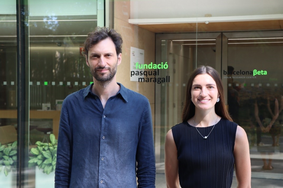 Los investigadores del BBRC Laura Stankeviciute y Oriol Grau, responsables del estudio.