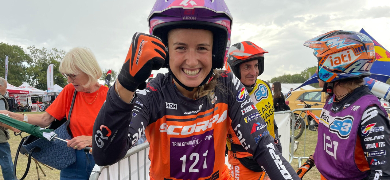 Berta Abellán se corona campeona del mundo de trial