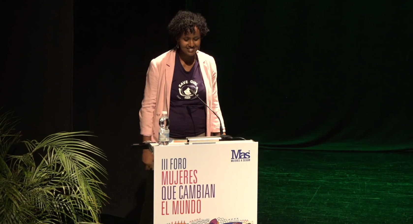 Charla de Hayat Traspas en el  III Foro Mujeres que Cambian el Mundo