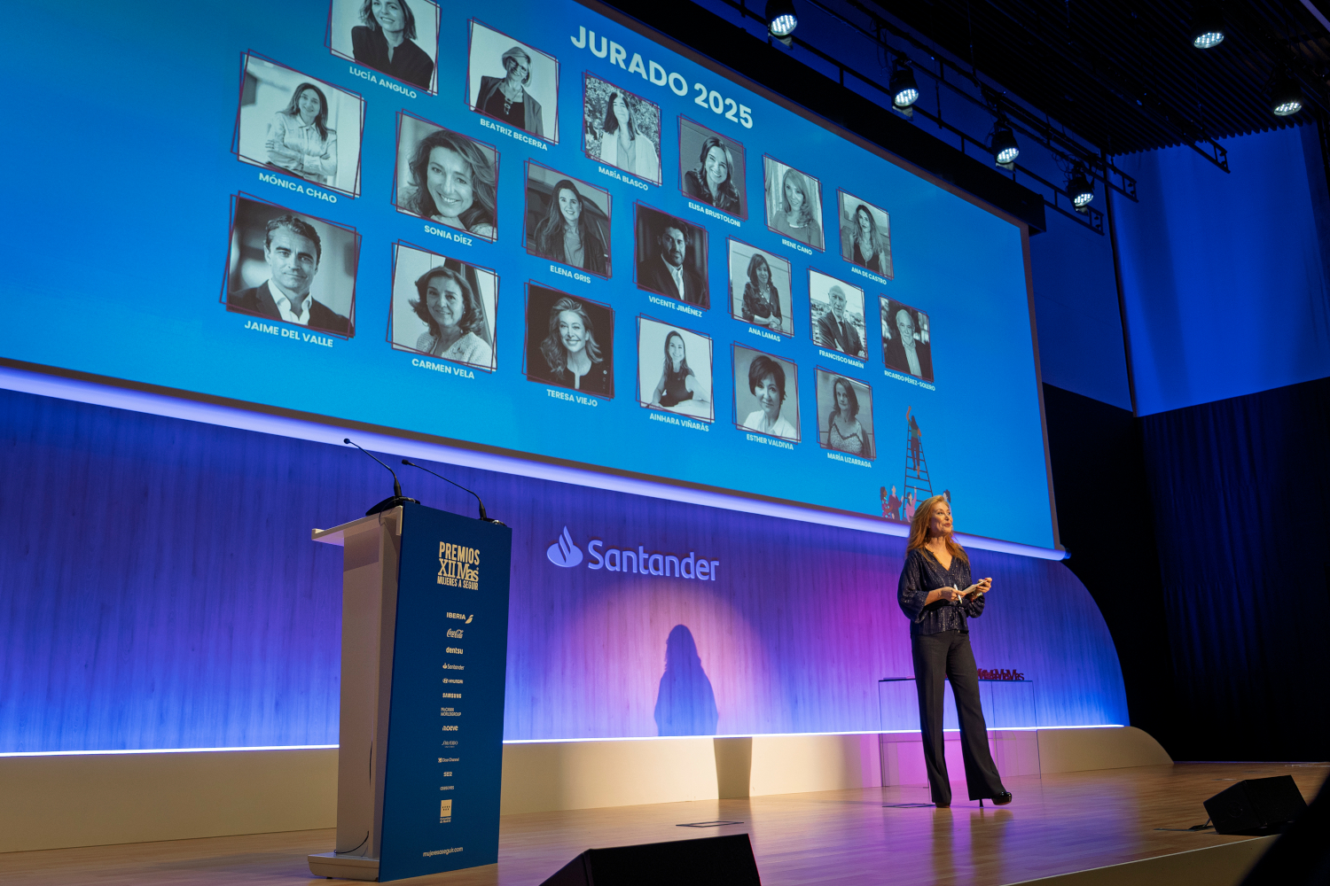 Teresa Viejo, presidenta de la Fundación Diversidad, fue la encargada de conducir la gala. Teresa Viejo, presidenta de la Fundación Diversidad, fue la encargada de conducir la gala.