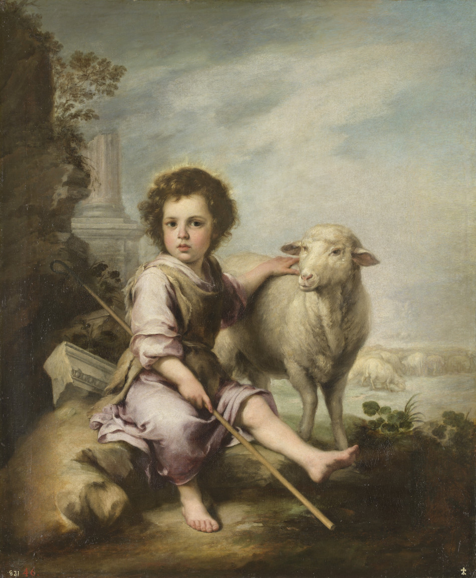'El Buen Pastor', Bartolomé Esteban Murillo.	