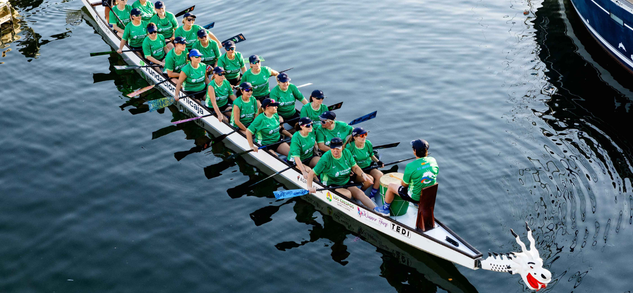 ‘Dragon boat’ contra el cáncer de mama