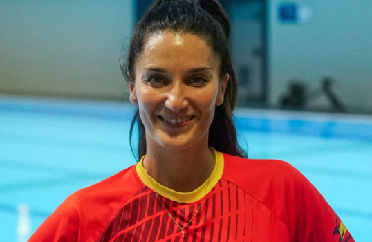 Andrea Fuentes: Baño de medallas