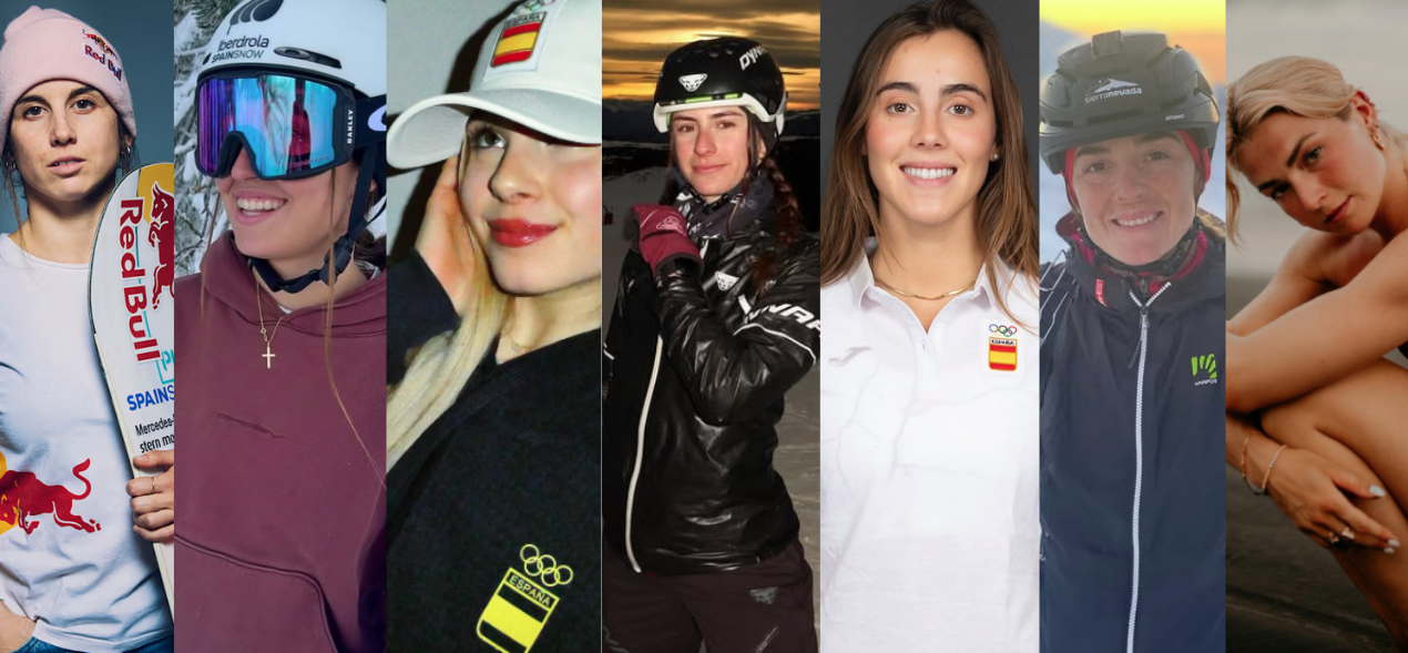 Estas son las siete mujeres que representarán a España en los Juegos de Olímpicos de Invierno Milano-Cortina 2026