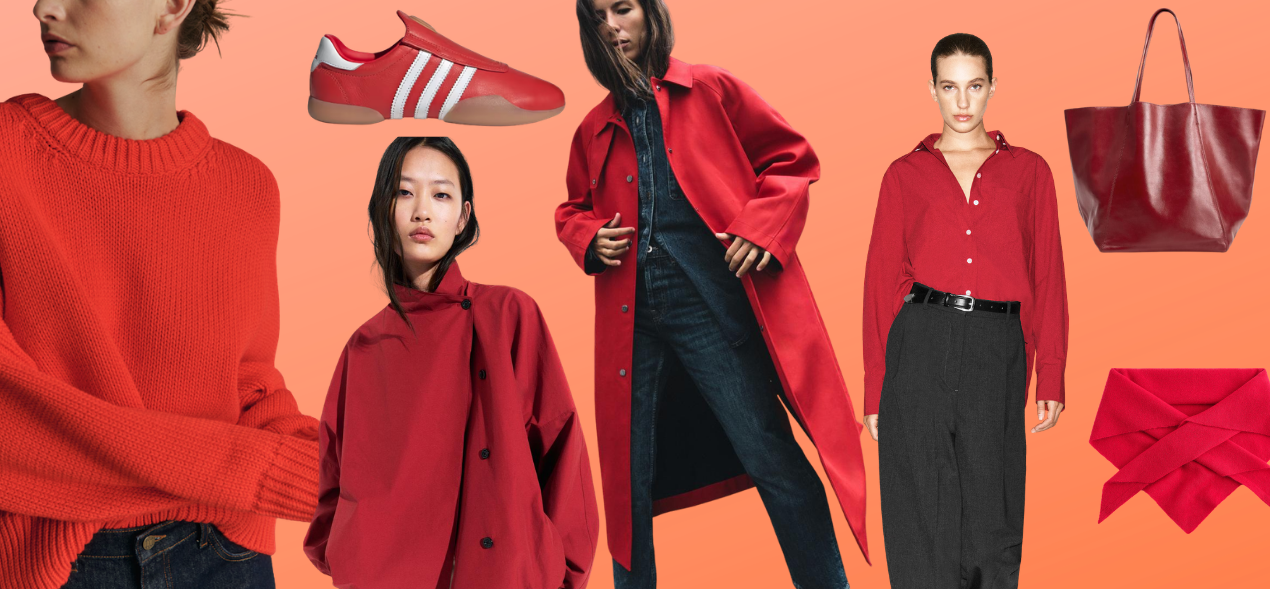 Otoño en rojo: cómo incorporar el color de la temporada a tu armario