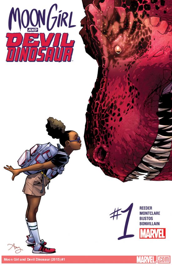 ‘Moon Girl and Devil Dinosaur’. Imagen: Marvel.