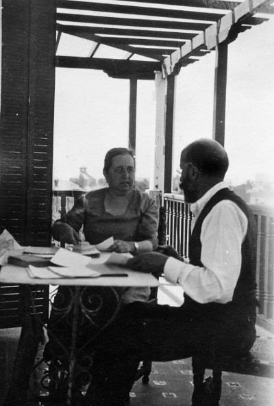 María Goyri y Ramón Menéndez Pidal, en 1926