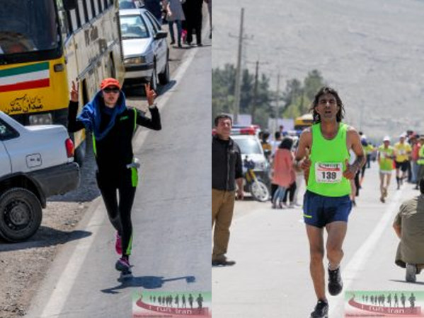 Esta es la ropa adecuada para que hombres y mujeres corran. Foto: I run Iran