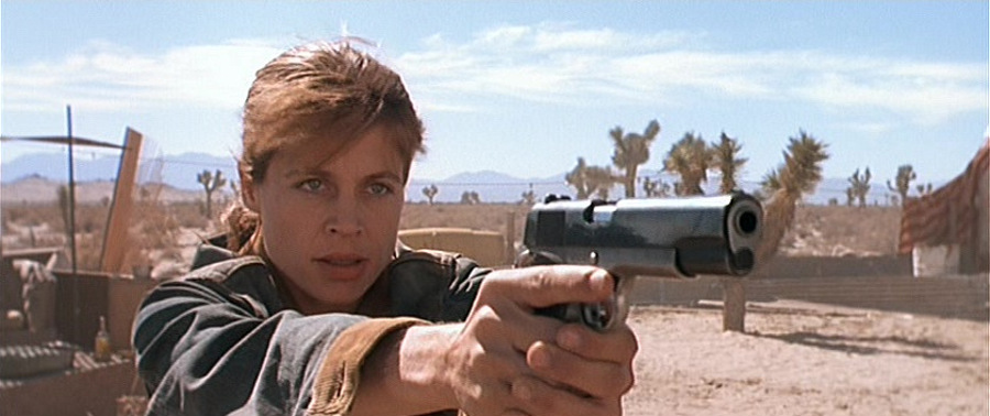 Sarah Connor interpretada por Linda Hamilton. Foto: IMDB/TriStar Pictures