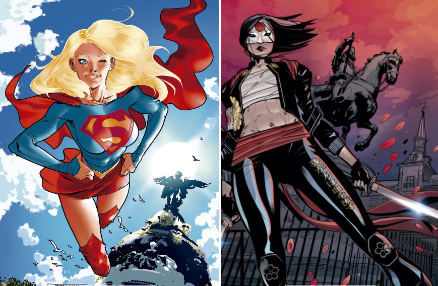 Supergirl y Katana Supergirl y Katana