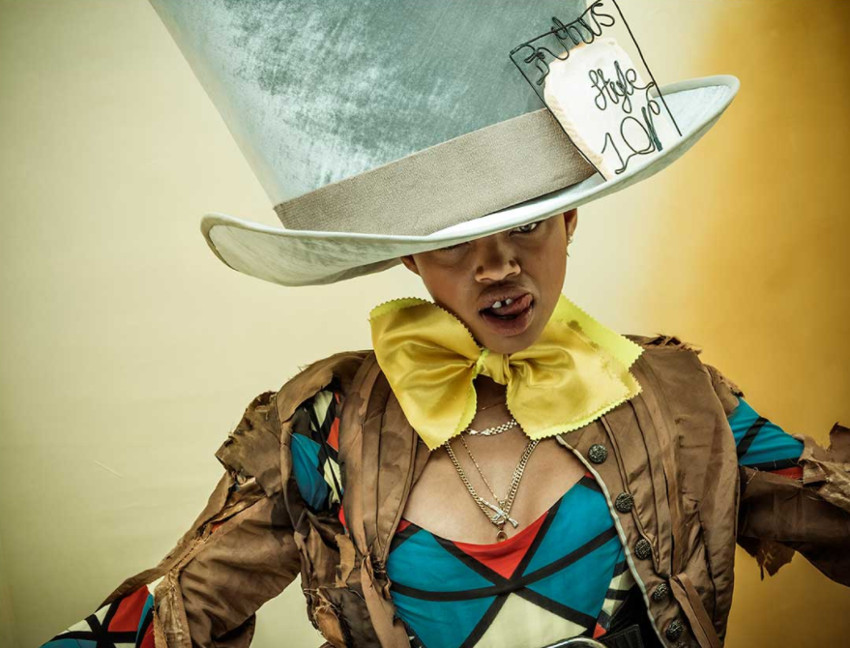 La modelo Slick Woods