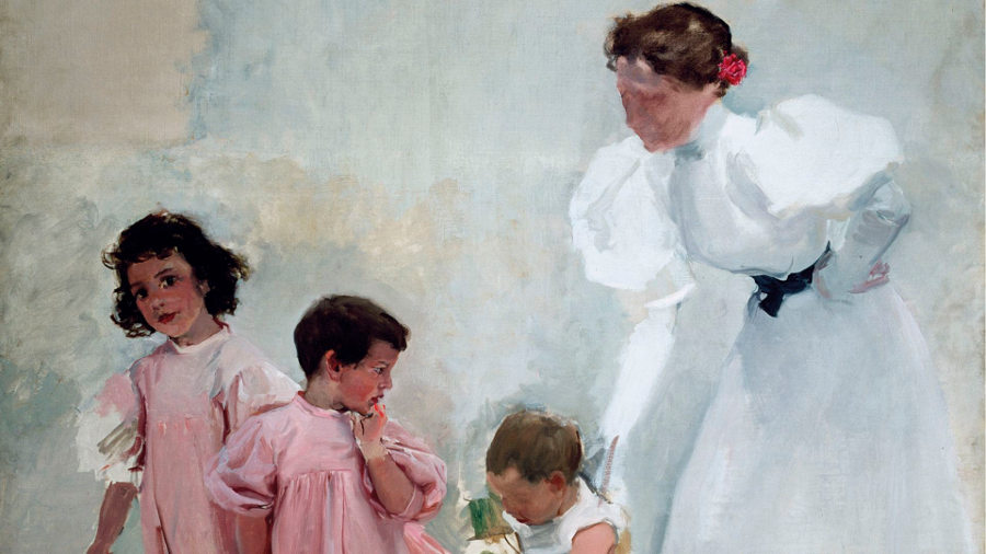 El Museo Sorolla propone una visita a través de los cuadros de su colección por la moda infantil de finales del siglo XIX. Imagen: ACME