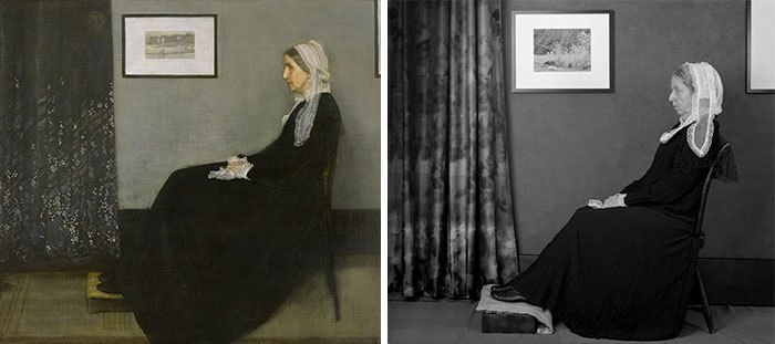 ‘Retrato de la madre del artista’, de James Mcneill Whistler 