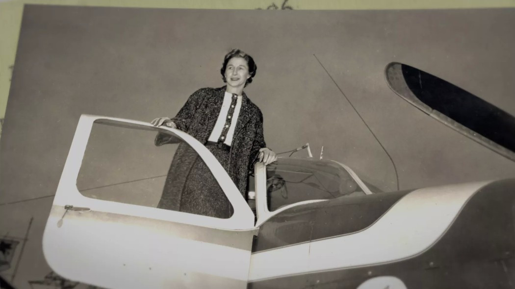 Jane Hart, piloto, madre de ocho y otras muchas cosas. Foto: Netflix